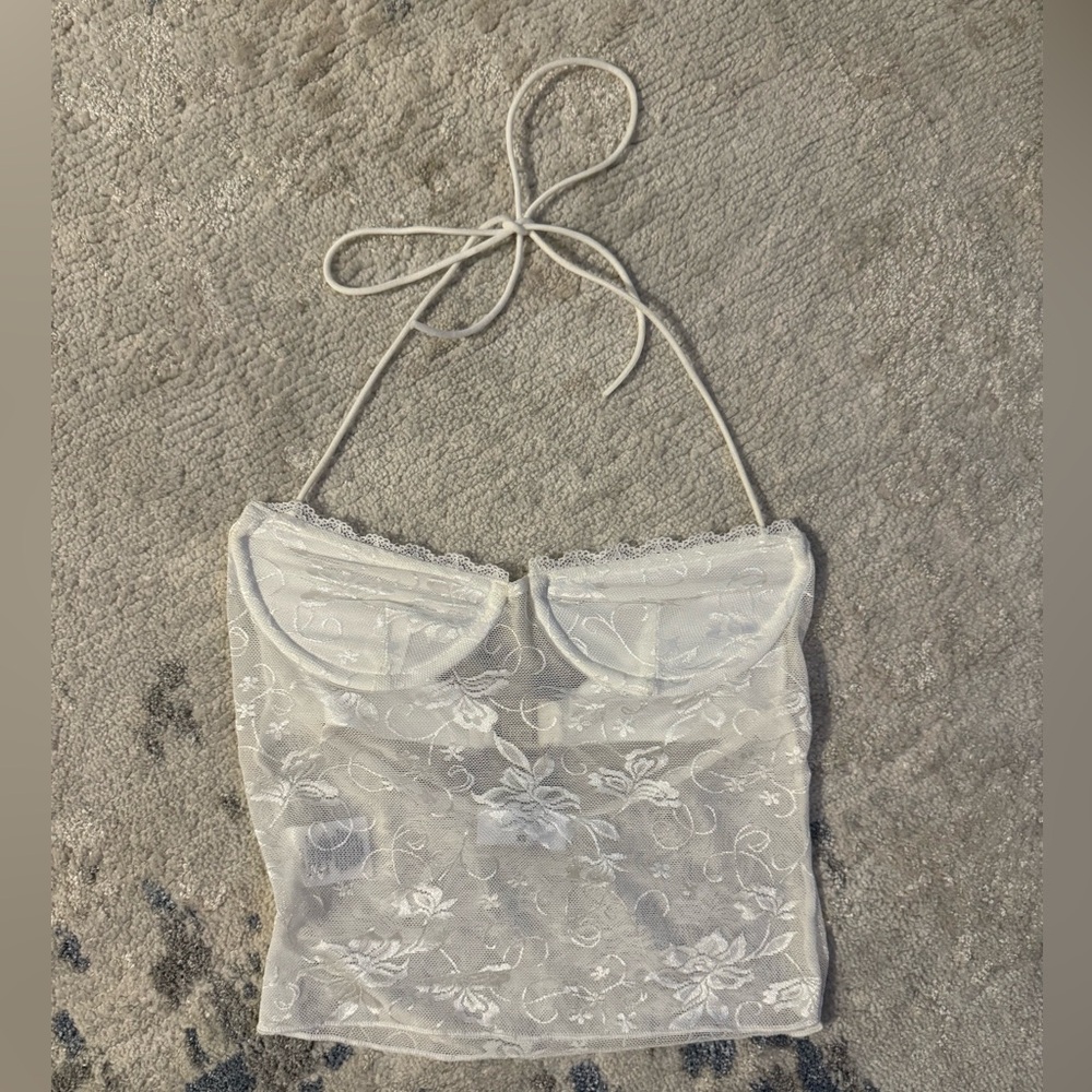 Outcast Selene White long sleeve top and skirt size XS - Picture 7 of 13